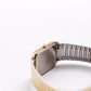 1983 Seiko Quartz Straight Grain Golden Dial Tank Men's Wrist-Watch W/Box