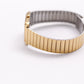 1983 Seiko Quartz Straight Grain Golden Dial Tank Men's Wrist-Watch W/Box