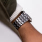 1986 Seiko Chronos Bright Silver Dial Men's Wrist-Watch