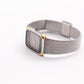 1983 Citizen CQ Quartz Gemstone Silver Dial Frosted Two Tone Case Men's Wrist-Watch