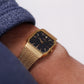 1997 Citizen CQ Quartz Textured Midnight Black Dial Men's Wrist-Watch