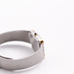 1983 Citizen CQ Quartz Gemstone Silver Dial Frosted Two Tone Case Men's Wrist-Watch
