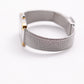 1983 Citizen CQ Quartz Gemstone Silver Dial Frosted Two Tone Case Men's Wrist-Watch