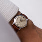 1960s Bulova Aged Cream Dial Men's Mechanical Wrist-Watch
