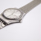1993 Seiko Spirit Silver Textured Men's Sports Wrist-Watch