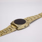 1970s Mercury Red LED Gold Toned Men's Wrist-Watch
