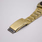 1970s Mercury Red LED Gold Toned Men's Wrist-Watch