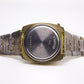 1970s Mercury Red LED Gold Toned Men's Wrist-Watch