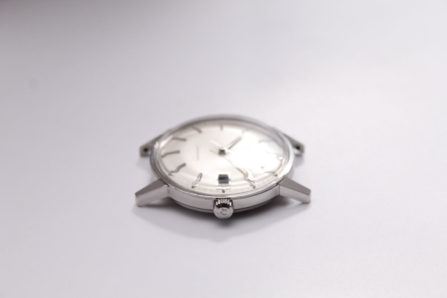 1960s Omega Seamaster Automatic Silver Sunburst Dial Men's Wrist-Watch