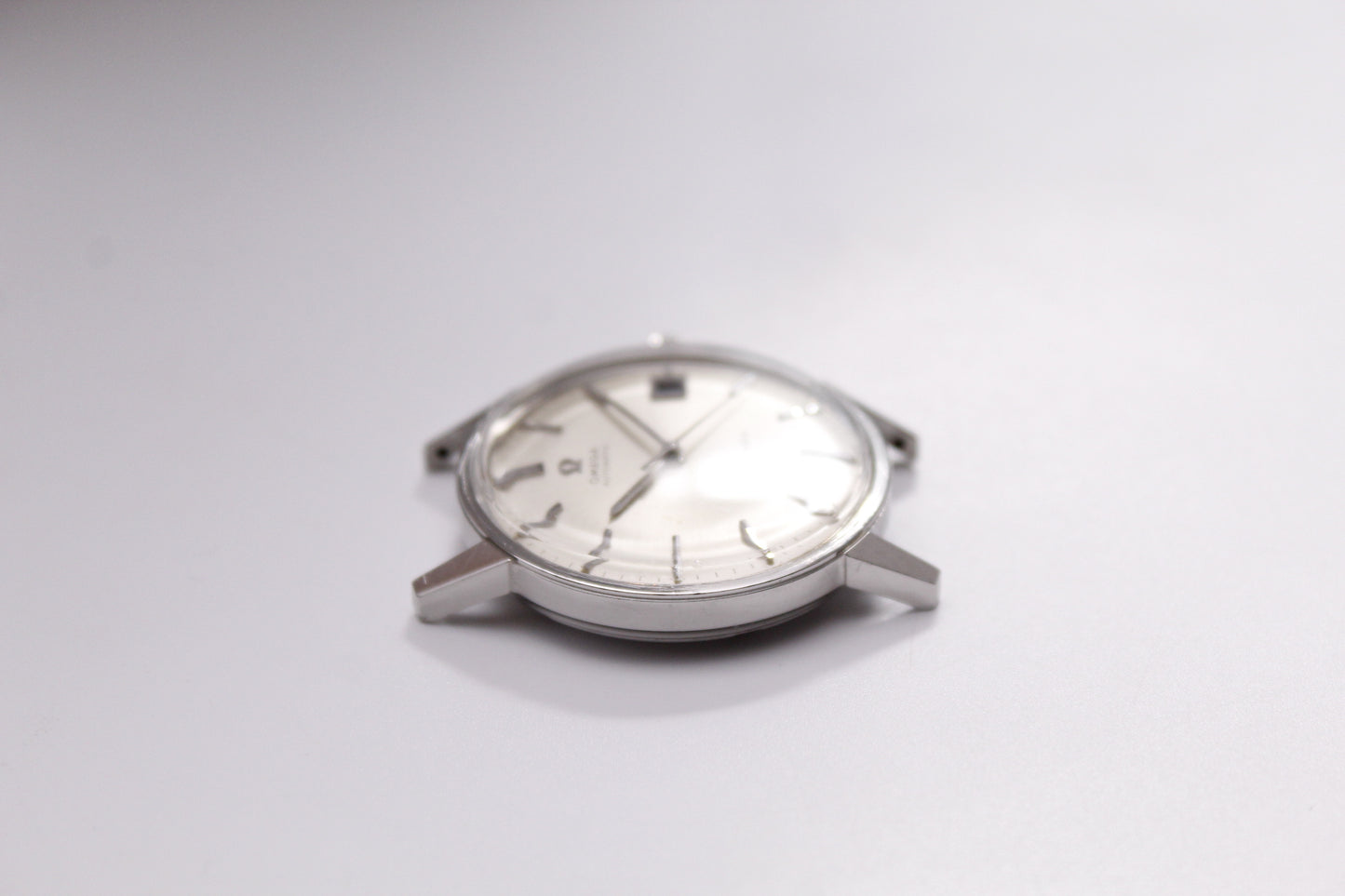 1960s Omega Seamaster Automatic Silver Sunburst Dial Men's Wrist-Watch