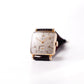 [Serviced] USA Lord Elgin 'Peppered Cream Dial' 14K Gold Filled Case Men's Wrist-Watch