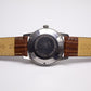 1970s Swiss Candino Automatic Silver Sunburst Men's Wrist-Watch