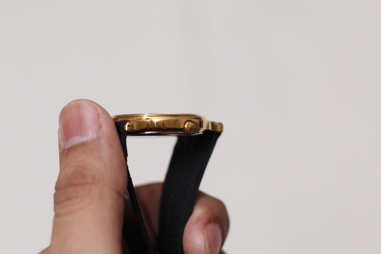 1994 Citizen Quartz Inky Black Dial Men's Wrist-Watch W/Tag