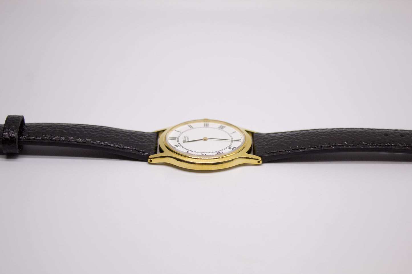 1996 Seiko Quartz Roman Dial Men's Wrist-Watch