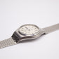 [Serviced] 1978 Seiko King Quartz Cream Tapestry Dial Men's Wrist-Watch