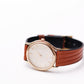 1992 Seiko Spirit Light Cream Dial Medallion Bezel Men's Wrist-Watch