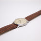 1960s Bulova Aged Cream Dial Men's Mechanical Wrist-Watch