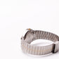 1990s Collezio Quartz Inky Black Dial Two Tone Case Men's Wrist-Watch