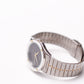 1990s Collezio Quartz Inky Black Dial Two Tone Case Men's Wrist-Watch