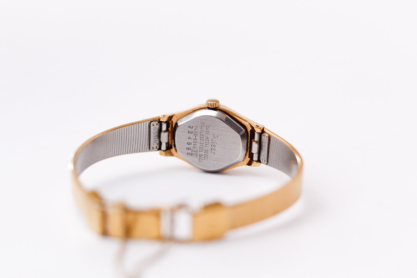 1982 Pulsar Quartz Chocolate Sunburst Dial Ladies' Wrist-Watch