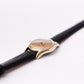 [Serviced] 1950s Benrus Automatic Orange Patina Dial Men's Wrist-Watch