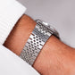 1995 Seiko Spirit Silver Textured Men's Sports Wrist-Watch