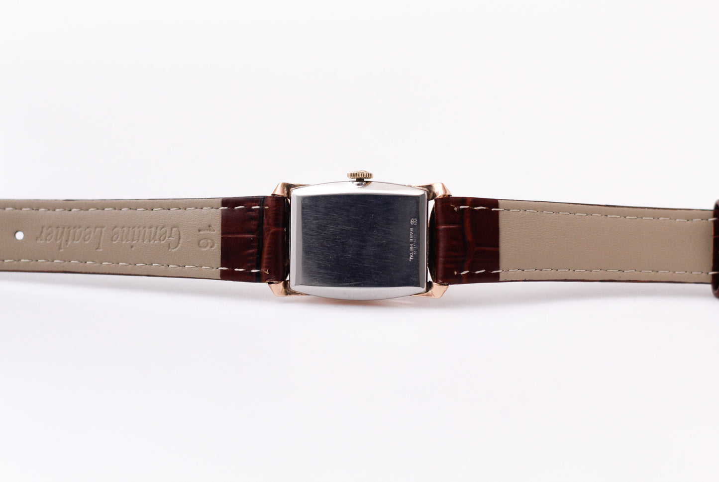 [Serviced] 1941 Gruen Mechanical 'Salmon' Dial Rose Gold 10K Filled Men's Wrist-Watch
