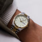 [Mint] 2006 Pulsar Quartz 'Flashlight Dial' Two Tone Men's Wrist-Watch