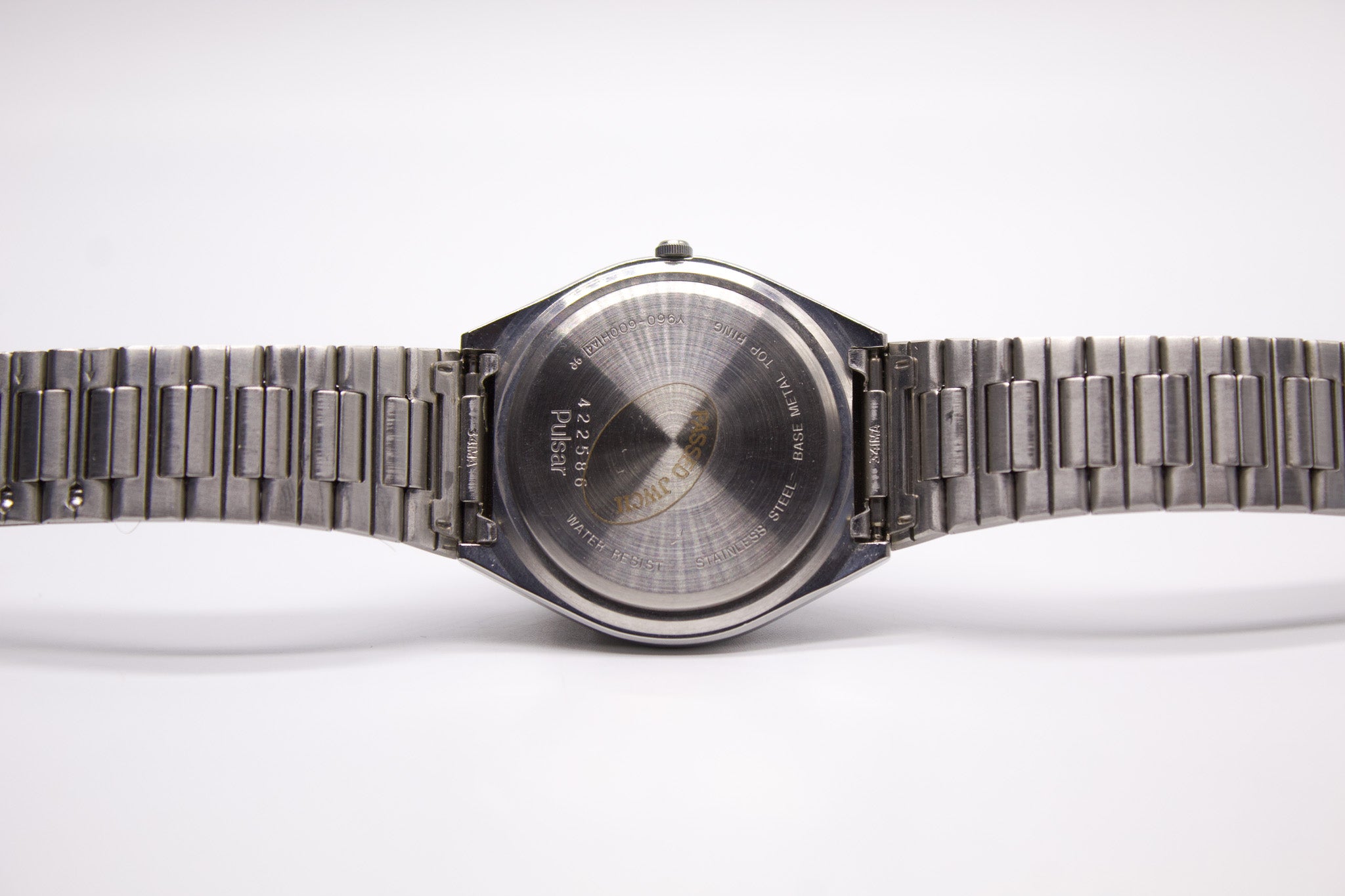 New Old Stock] 1994 Pulsar Ana-Digi Matte Black Dial Men's Wrist