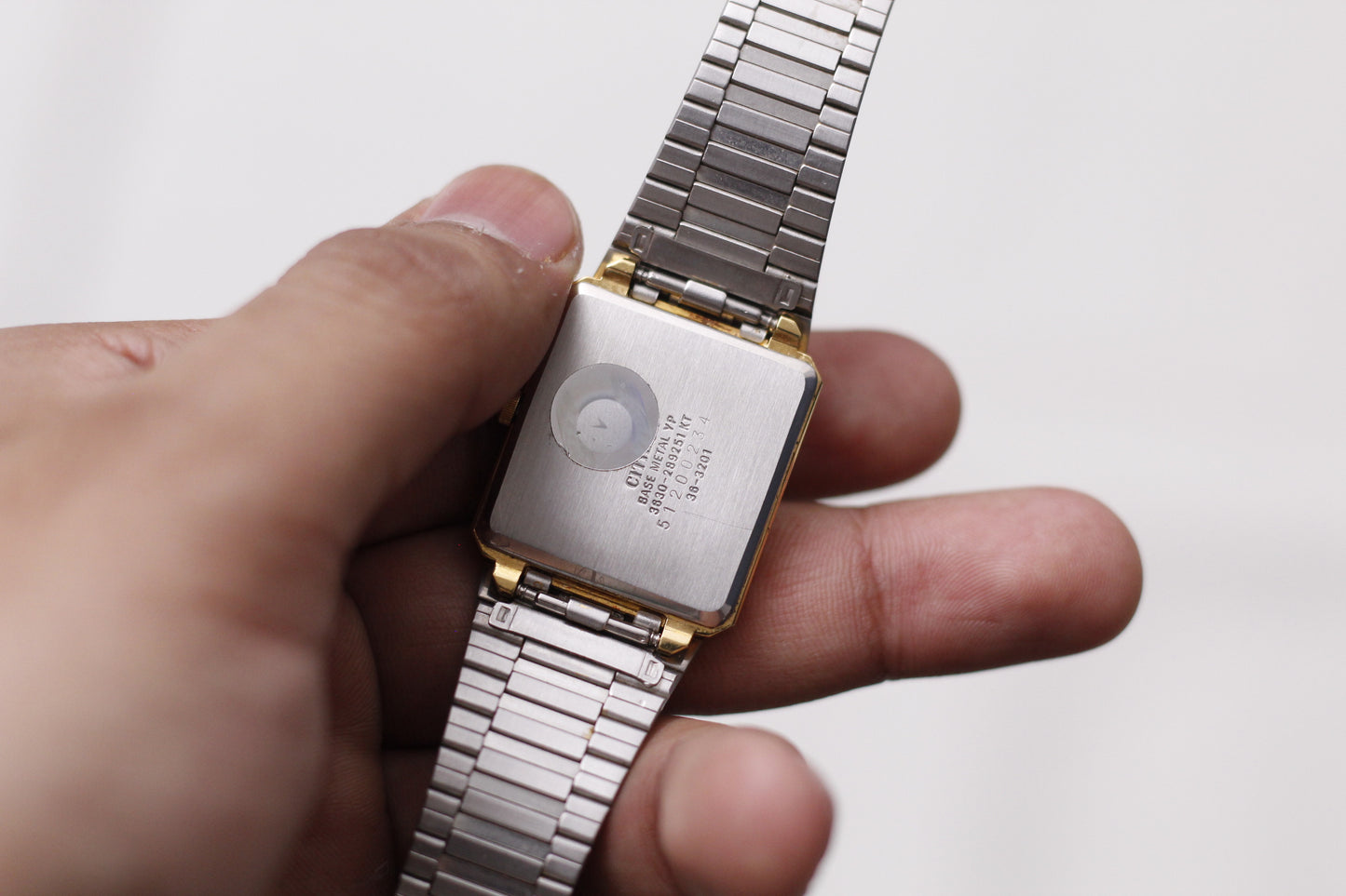 1995 Citizen CQ Quartz Gemstone Dial Men's Wrist-Watch