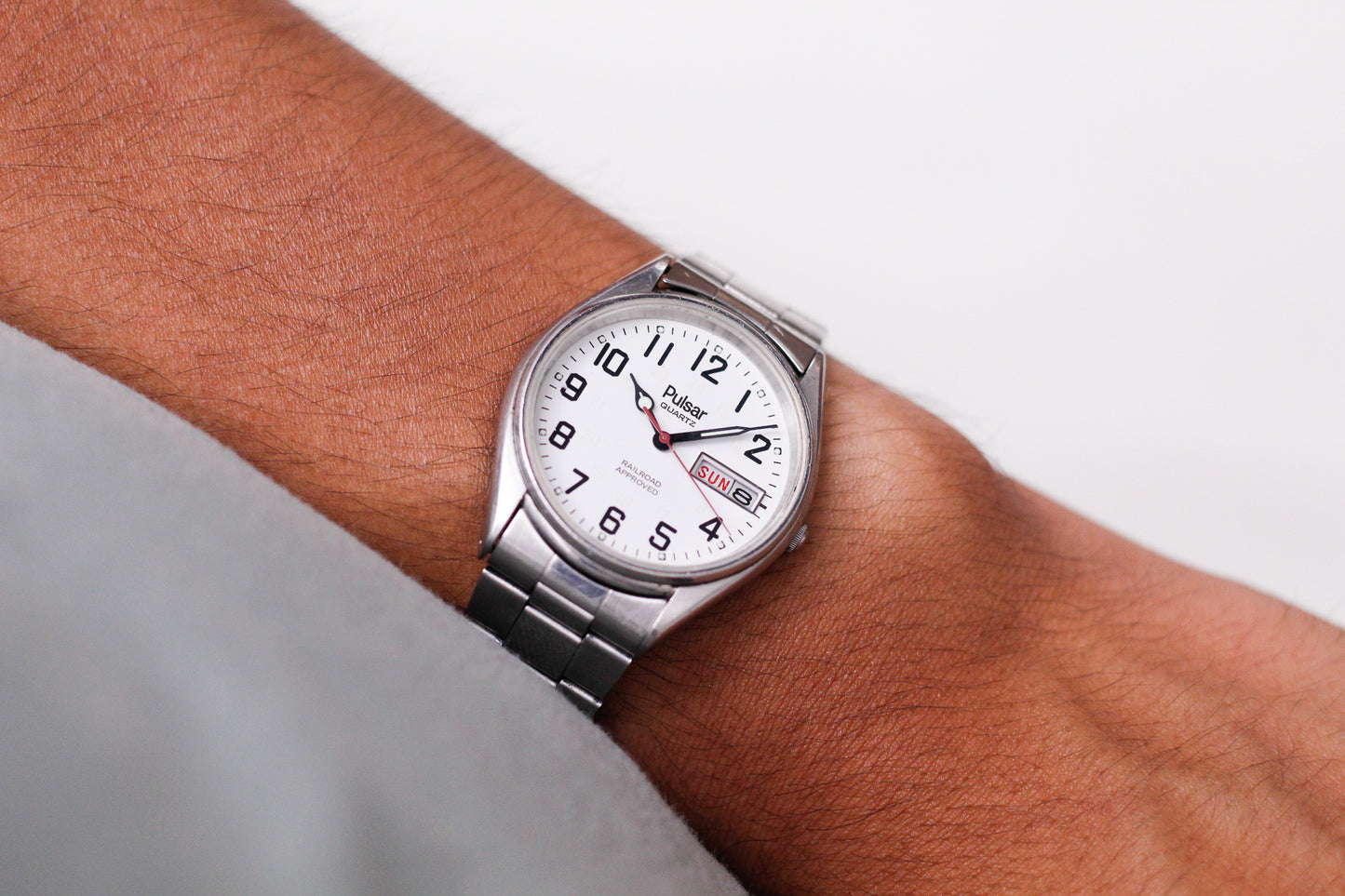 2005 Pulsar Quartz Railroad Approved Men's Wrist-Watch