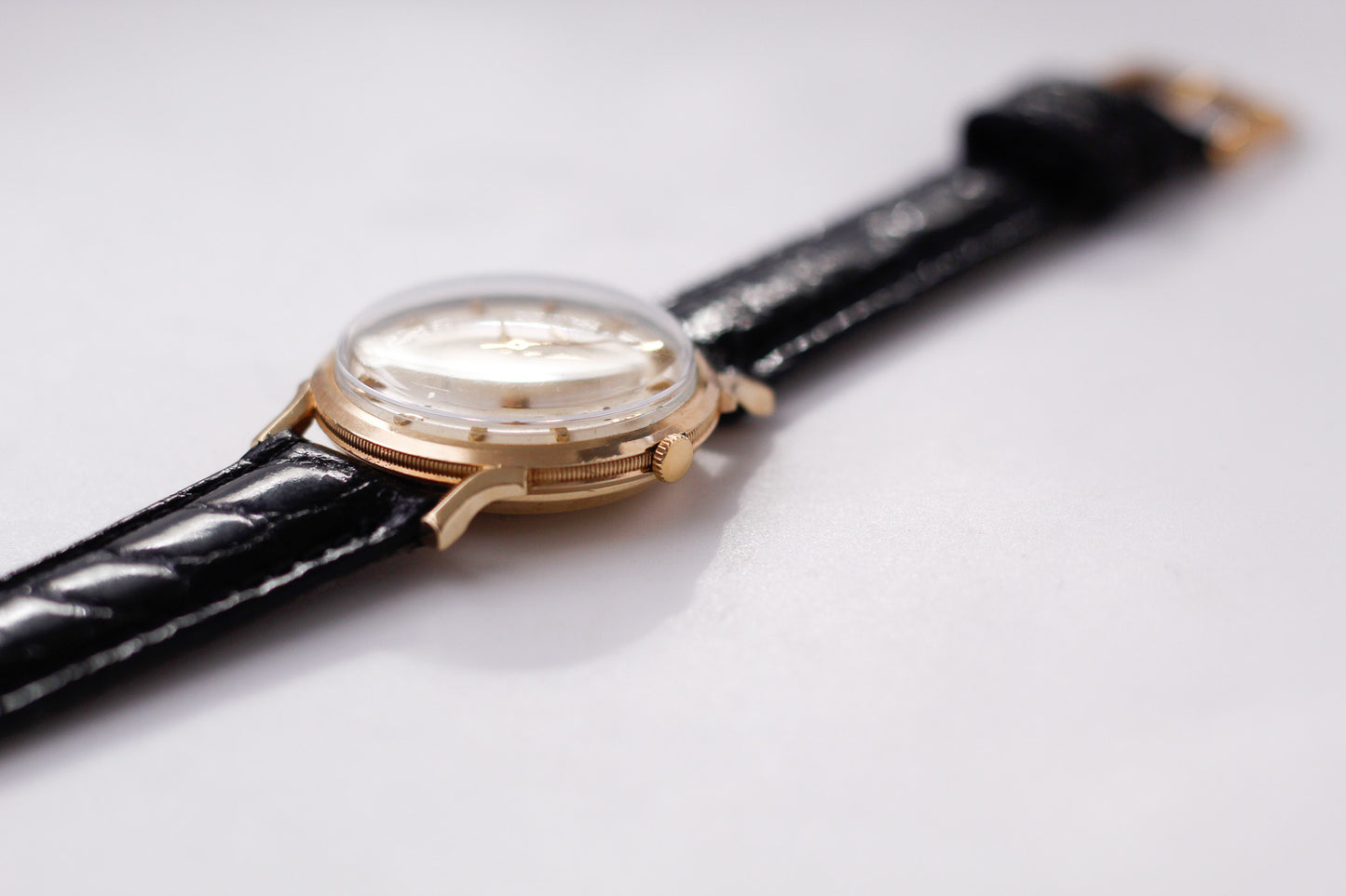 1956 Longines Automatic 10K FIlled Art Deco Case Men's Wrist-Watch