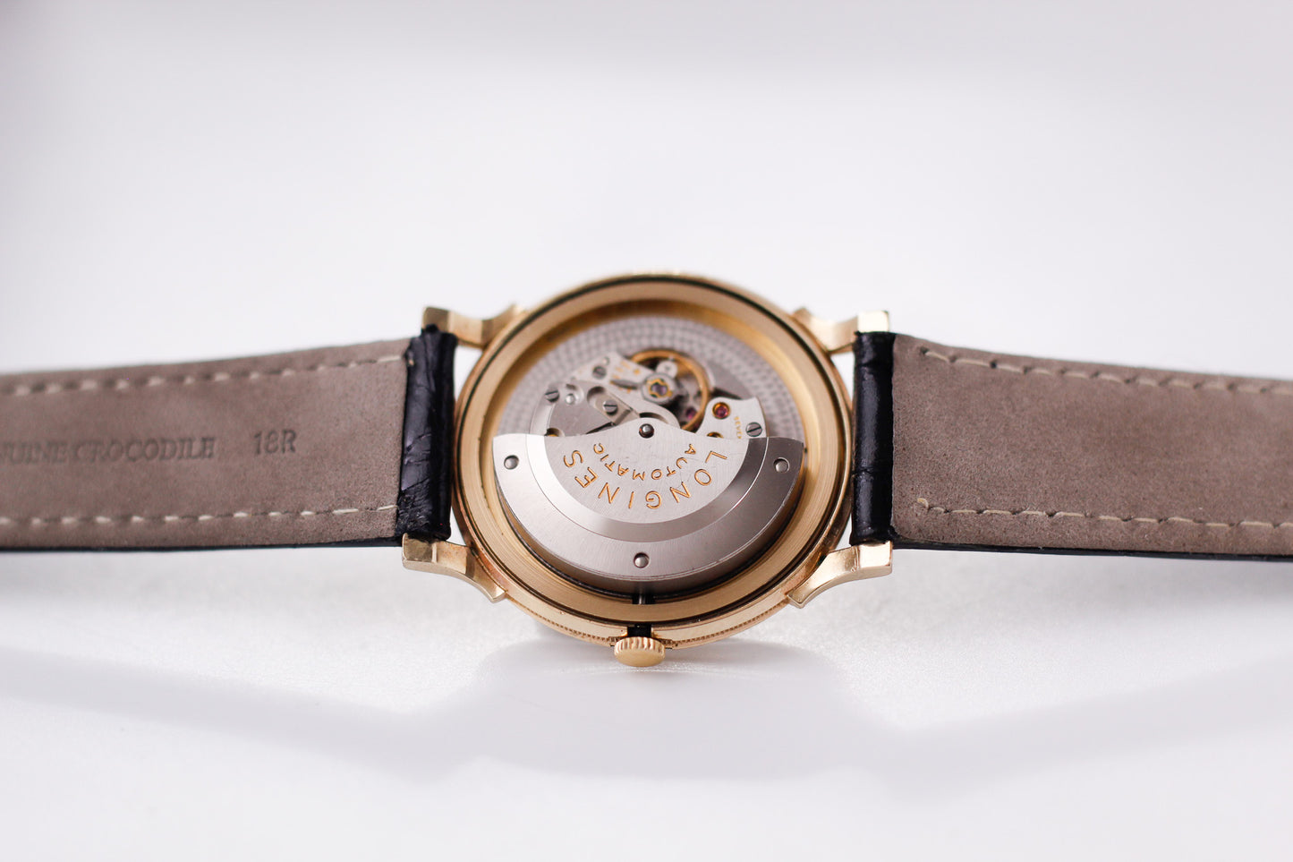 1956 Longines Automatic 10K FIlled Art Deco Case Men's Wrist-Watch