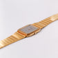 1996 Pulsar 'Tank' Quartz Linear Gray Dial Men's Wrist Watch