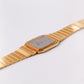 1996 Pulsar 'Tank' Quartz Linear Gray Dial Men's Wrist Watch