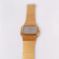 1996 Pulsar 'Tank' Quartz Linear Gray Dial Men's Wrist Watch