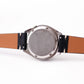 1977 Pulsar Quartz Marine Blue Dial Faceted Crystal Men's Wrist-Watch