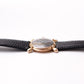 [Serviced] 1940s Bulova 'Bow-tie' Mechanical Matte Black Dial Men's Wrist-Watch