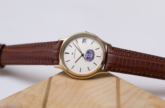 1990s Hamilton Masterpiece Quartz Men's Wrist-Watch