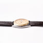 1989 Seiko SQ Golden Sunburst 'Baby Day-Date' Two Tone Case Men's Wrist-Watch