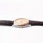 1989 Seiko SQ Golden Sunburst 'Baby Day-Date' Two Tone Case Men's Wrist-Watch