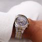 2002 Puslar Quartz Chronograph Sunburst Dial Men's Wrist-Watch