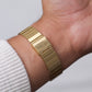 1996 Pulsar 'Tank' Quartz Linear Gray Dial Men's Wrist-Watch