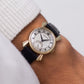 [Serviced] USA 1940s Hamilton Straight Grain Railway Dial Men's Mechanical Wrist-Watch