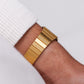 1996 Pulsar 'Tank' Quartz Linear Gray Dial Men's Wrist Watch