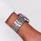 [Serviced] 1979 Seiko Automatic Silver Straight Grain Dial Men's Wrist-Watch