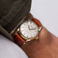 [Serviced] 1960s Gruen Precision Automatic Aged Cream Dial Men's Wrist-Watch