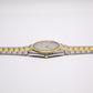 1990 Seiko SQ Two Tone Gray Dial Men's Wrist-Watch