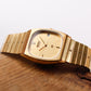 1982 Seiko SQ Light Golden Dial Men's Wrist-Watch