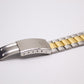 1990 Seiko SQ Two Tone Gray Dial Men's Wrist-Watch
